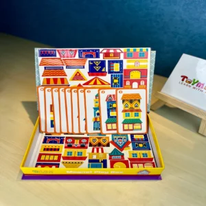 Magnet Play Box Puzzle Blocks (House Tent)