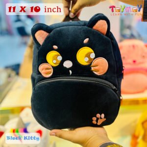 Black Kitty Mini Backpack