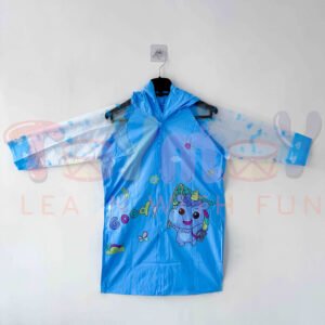 Good Bunny Children PVC Raincoat (Sky Blue)
